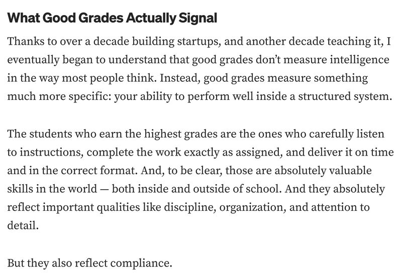 Contra el espíritu startup: por qué no se tira el cursus honorum